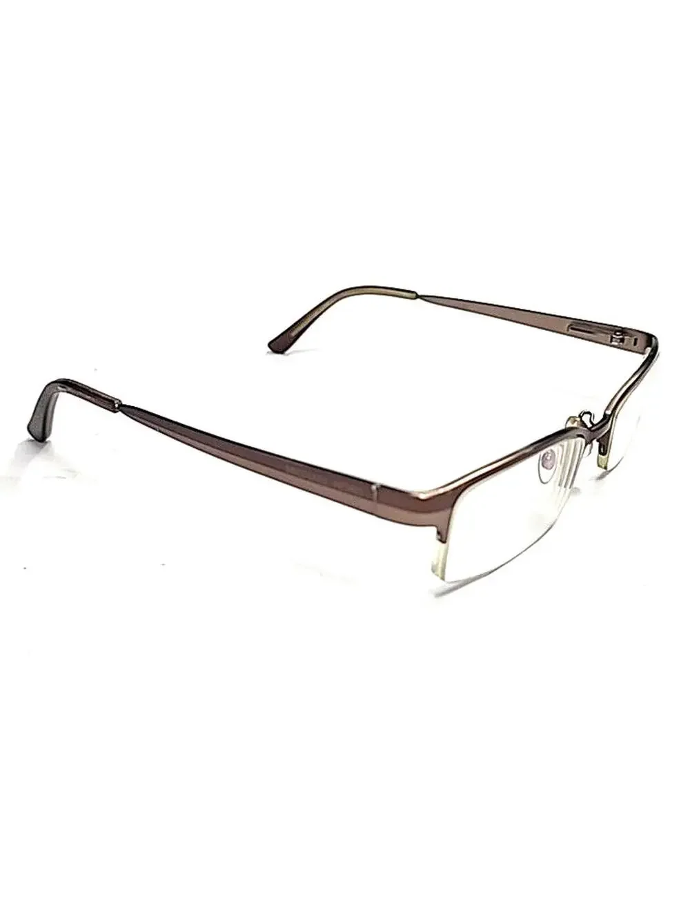 Michael Kors MK127 Brown Metal Rectangle Eyeglasses Frames 49-19 135